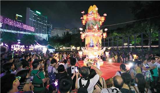 香江彩灯夜——漫步香港中秋维园灯会